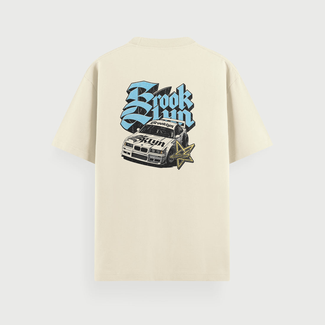 CAMISETA ''BMW'' OFF WHITE