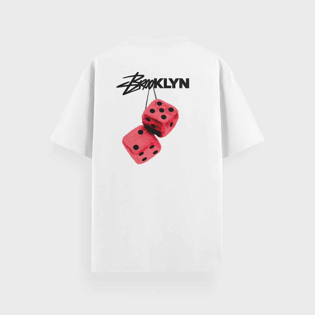 CAMISETA ''DADO'' BRANCA