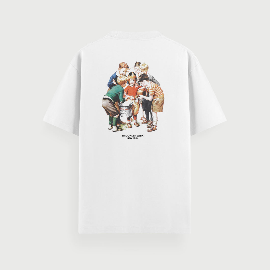 CAMISETA ''FOOTBALL KIDS'' BRANCA