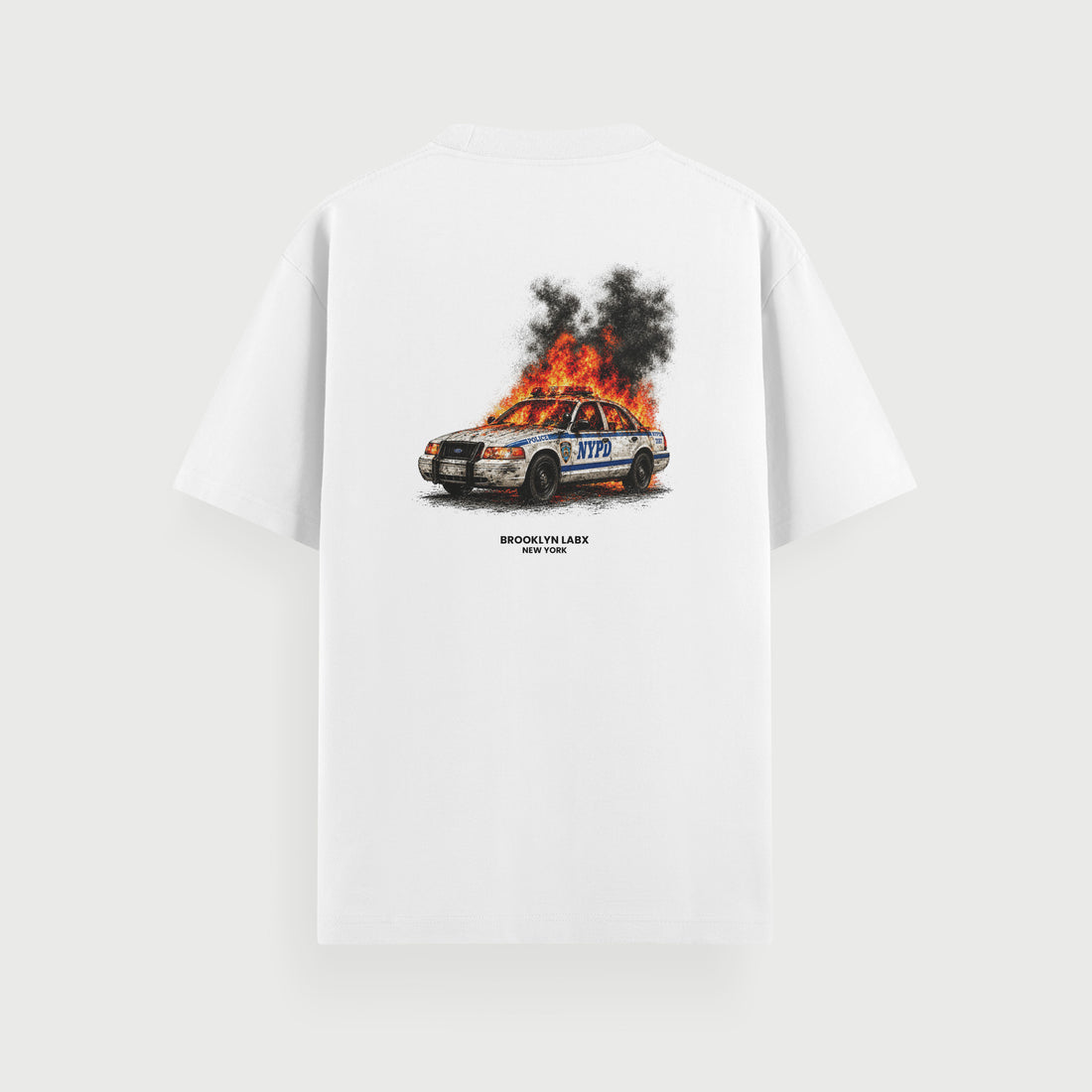 CAMISETA ''NYPD'' BRANCA