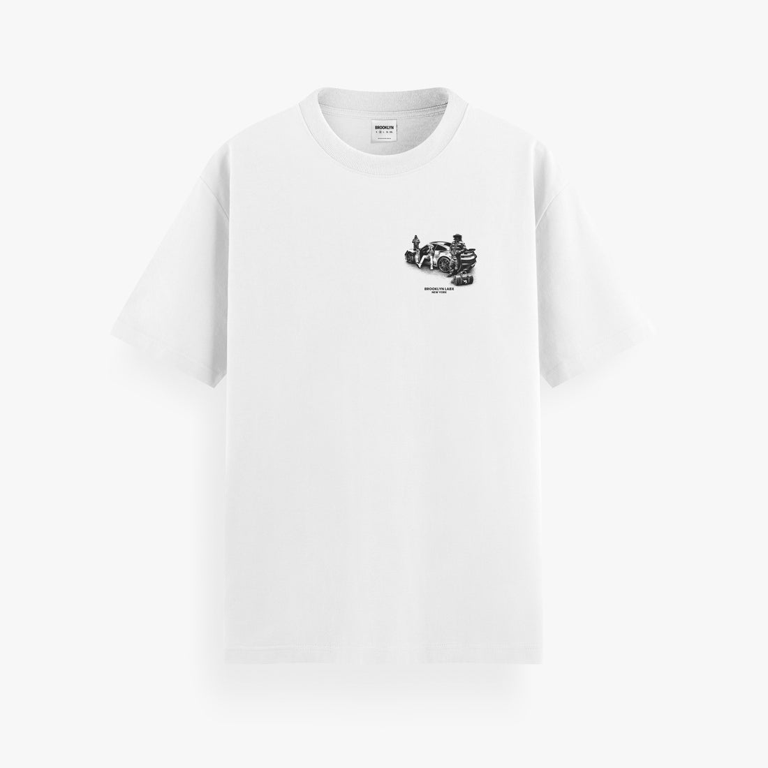 CAMISETA ''STREET CREW'' BRANCA