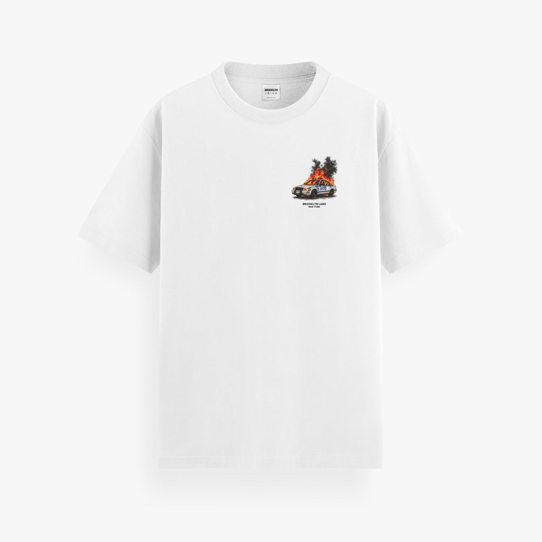 CAMISETA ''NYPD'' BRANCA