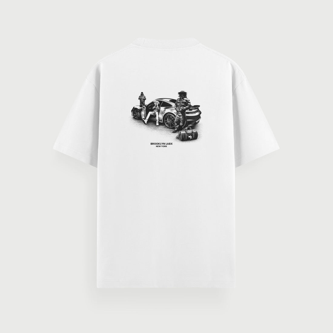 CAMISETA ''STREET CREW'' BRANCA